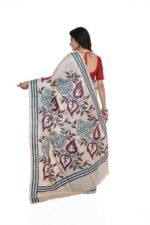 Handloom Tassar Saree Made Coloure Comfortable,Lightweight Ethnic Wear Saree For Women'S With Unstiched Blouse Piece, (Saree-5.5Mtr, Unstiched Blouse - Image 3
